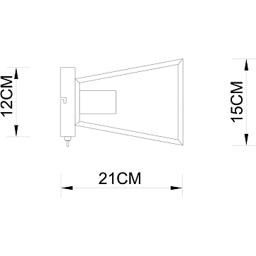 Настенный светильник Arte Lamp BRUSSELS A8030AP-1WH