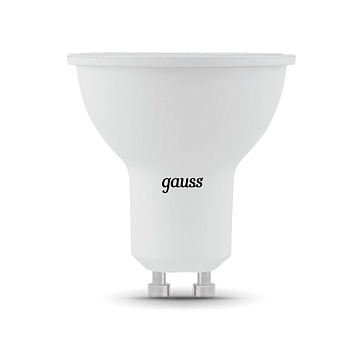Светодиодная лампа Gauss Софит 7W 600Lm 3000K GU10 101506107101506107_GAUSS