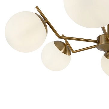 Люстра FR5173PL-06BS Freya Modern Moonrock