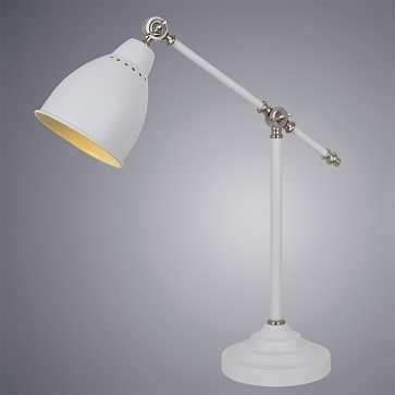 Офисная настольная лампа Arte Lamp BRACCIO A2054LT-1WH
