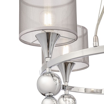 Люстра FR5093PL-05CH Freya Modern Lauren