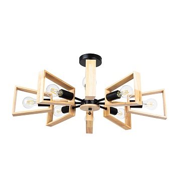 Люстра на штанге Arte Lamp BRUSSELS A8030PL-8BK