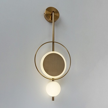 Настенный светильник Arte Lamp POLARIS A2604AP-7GO