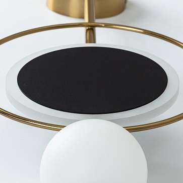 Настенный светильник Arte Lamp POLARIS A2604AP-7BK