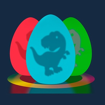 Светильник Dino D с RGB подсветкой