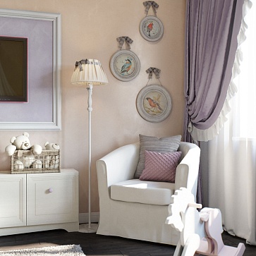 Напольный светильник (торшер) ARM013-22-W