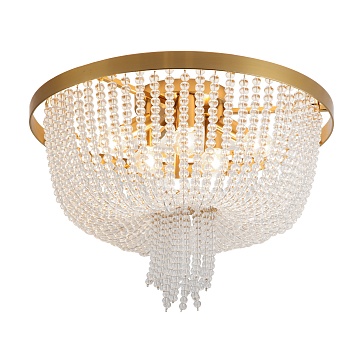 Потолочный светильник FR1008CL-06BS Freya Crystal Ornament