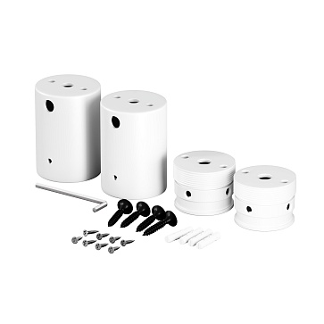 Набор для двухстороннего накладного монтажа Nemo D25 белый