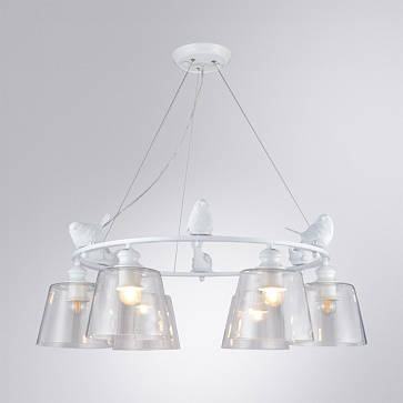 Подвесная люстра Arte Lamp PASSERO A4289LM-6WH