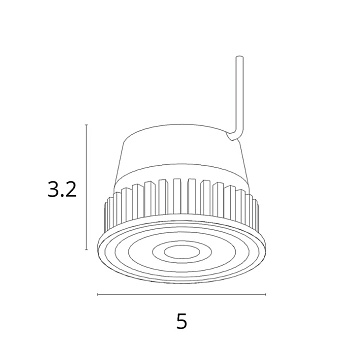 Светодиодный модуль диммируемый Arte Lamp ORE A22071-4K