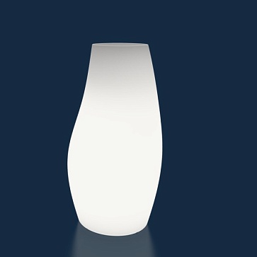 Кашпо Bend 115 DB Snow White Light