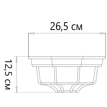 Уличный потолочный светильник Arte Lamp PEGASUS A3100PL-1BK